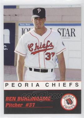 1993 Kitchen Cooked/Kroger Peoria Chiefs - [Base] #_BEBU - Ben Burlingame