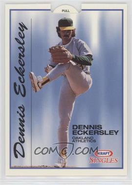 1993 Kraft Singles Superstars Pop-Ups - [Base] #6 - Dennis Eckersley