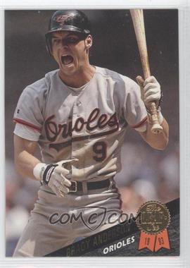 1993 Leaf - [Base] #177 - Brady Anderson