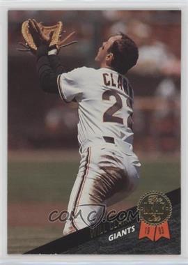 1993 Leaf - [Base] #247 - Will Clark