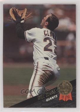 1993 Leaf - [Base] #247 - Will Clark