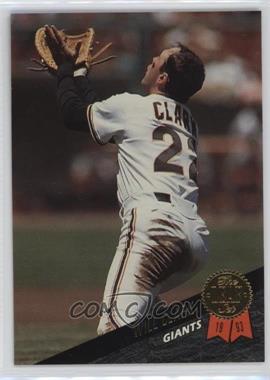 1993 Leaf - [Base] #247 - Will Clark