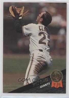 1993 Leaf - [Base] #247 - Will Clark
