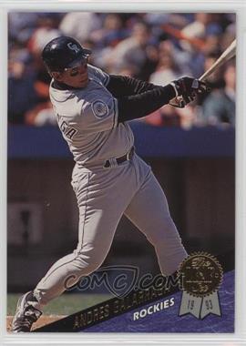 1993 Leaf - [Base] #322 - Andres Galarraga