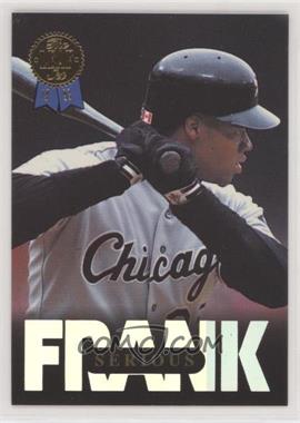 1993 Leaf - Frank Thomas #2 - Serious - Frank Thomas