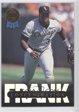 1993 Leaf - Frank Thomas #9 - Concentration - Frank Thomas