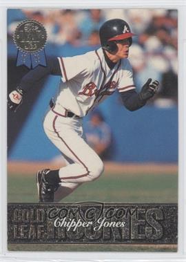 1993 Leaf - Gold Leaf Rookies #19 - Chipper Jones