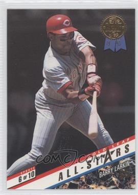 1993 Leaf - Gold Leaf Stars Update #6 - Barry Larkin, Cal Ripken Jr.