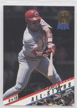 1993 Leaf - Gold Leaf Stars Update #6 - Barry Larkin, Cal Ripken Jr.