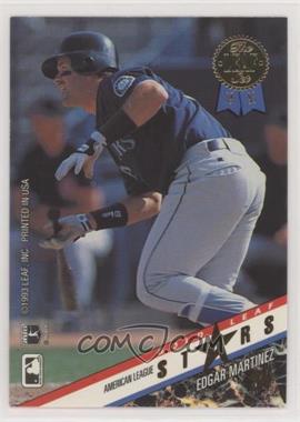 1993 Leaf - Gold Leaf Stars #15 - Gary Sheffield, Edgar Martinez