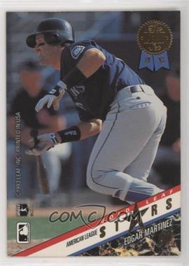 1993 Leaf - Gold Leaf Stars #15 - Gary Sheffield, Edgar Martinez