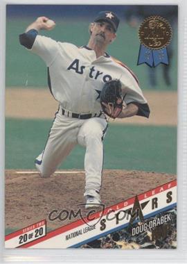 1993 Leaf - Gold Leaf Stars #20 - Roger Clemens, Doug Drabek