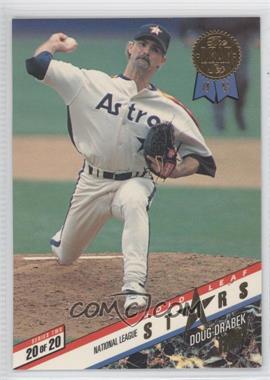 1993 Leaf - Gold Leaf Stars #20 - Roger Clemens, Doug Drabek