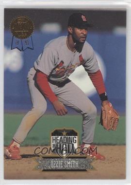1993 Leaf - Heading for the Hall #10 - Ozzie Smith