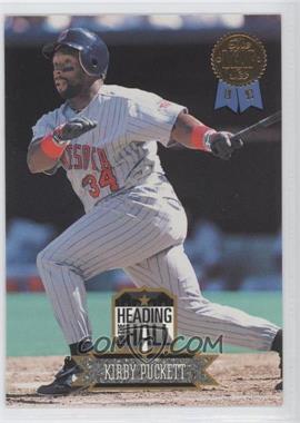 1993 Leaf - Heading for the Hall #9 - Kirby Puckett