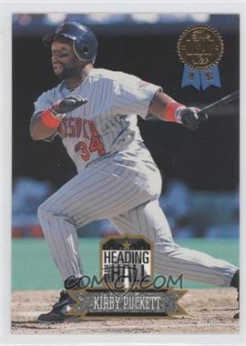 1993 Leaf - Heading for the Hall #9 - Kirby Puckett