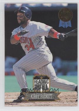 1993 Leaf - Heading for the Hall #9 - Kirby Puckett