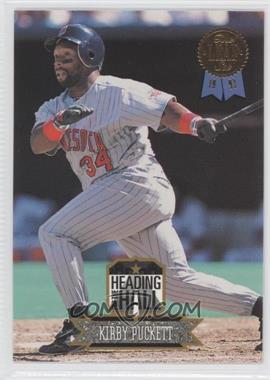 1993 Leaf - Heading for the Hall #9 - Kirby Puckett