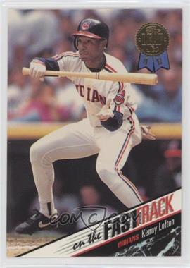 1993 Leaf - On the Fast Track #3 - Kenny Lofton