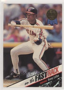 1993 Leaf - On the Fast Track #3 - Kenny Lofton