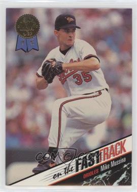1993 Leaf - On the Fast Track #4 - Mike Mussina