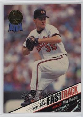 1993 Leaf - On the Fast Track #4 - Mike Mussina