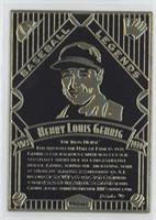 Lou Gehrig (Black)
