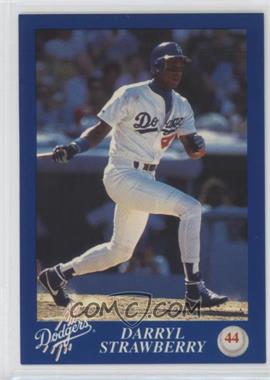 1993 Los Angeles Dodgers D.A.R.E. - [Base] #44 - Darryl Strawberry