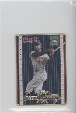 1993 Metallic Impressions Cooperstown Collection - Collector's Tin [Base] #1 - Hank Aaron