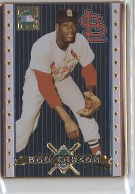 1993 Metallic Impressions Cooperstown Collection - Collector's Tin [Base] #10 - Bob Gibson