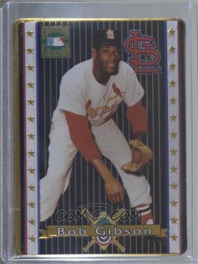 1993 Metallic Impressions Cooperstown Collection - Collector's Tin [Base] #10 - Bob Gibson