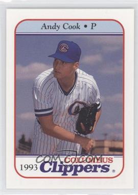 1993 Metro Marketing Columbus Clippers - [Base] #_ANCO - Andy Cook