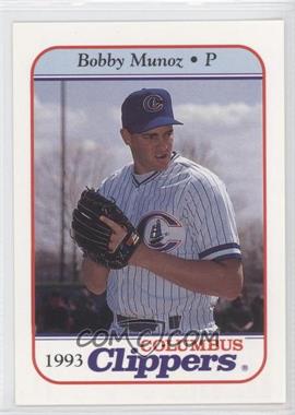 1993 Metro Marketing Columbus Clippers - [Base] #_BOMU - Bobby Munoz