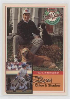 1993 Milk-Bone Super Stars - Dog Food Issue [Base] #11 - Wally Joyner