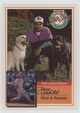 1993 Milk-Bone Super Stars - Dog Food Issue [Base] #3 - Barry Larkin