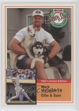 1993 Milk-Bone Super Stars - Dog Food Issue [Base] #4 - Mark McGwire