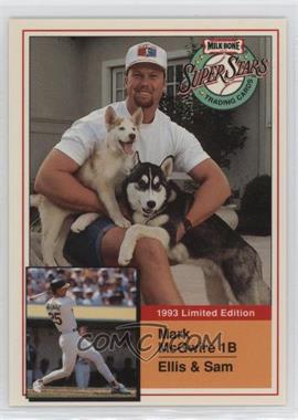 1993 Milk-Bone Super Stars - Dog Food Issue [Base] #4 - Mark McGwire