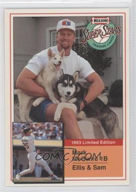 1993 Milk-Bone Super Stars - Dog Food Issue [Base] #4 - Mark McGwire