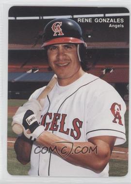 1993 Mother's Cookies California Angels - Stadium Giveaway [Base] #14 - Rene Gonzales