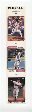 1993 Nolan Ryan Topps Reprint Stickers - Panels - Minyard #3 - Nolan Ryan