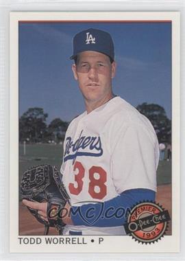 1993 O-Pee-Chee Premier - [Base] #62 - Todd Worrell