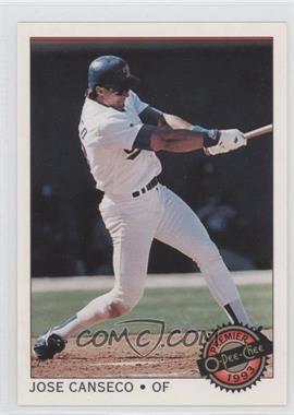 1993 O-Pee-Chee Premier - [Base] #81 - Jose Canseco