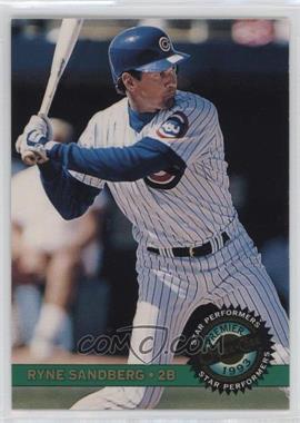 1993 O-Pee-Chee Premier - Star Performers - Foil #4 - Ryne Sandberg