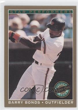 1993 O-Pee-Chee Premier - Star Performers #14 - Barry Bonds