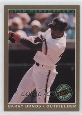 1993 O-Pee-Chee Premier - Star Performers #14 - Barry Bonds