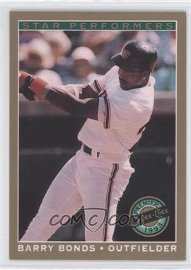 1993 O-Pee-Chee Premier - Star Performers #14 - Barry Bonds