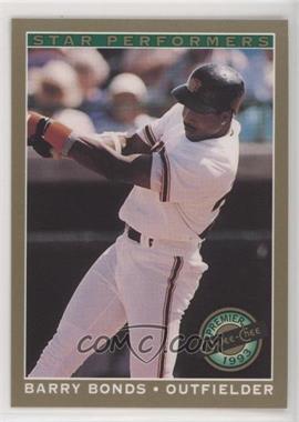 1993 O-Pee-Chee Premier - Star Performers #14 - Barry Bonds