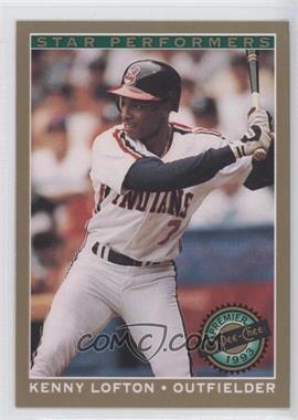 1993 O-Pee-Chee Premier - Star Performers #17 - Kenny Lofton