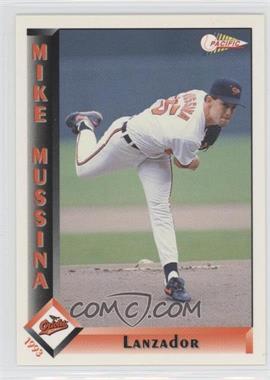 1993 Pacific - [Base] #21 - Mike Mussina