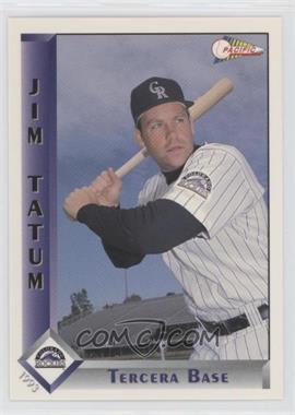 1993 Pacific - [Base] #439 - Jim Tatum